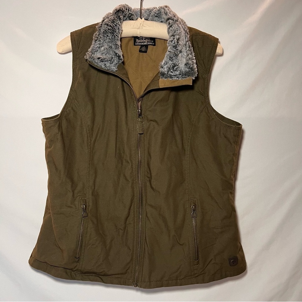 Women’s Noble Outfitters Olive Green Vest Size Large
